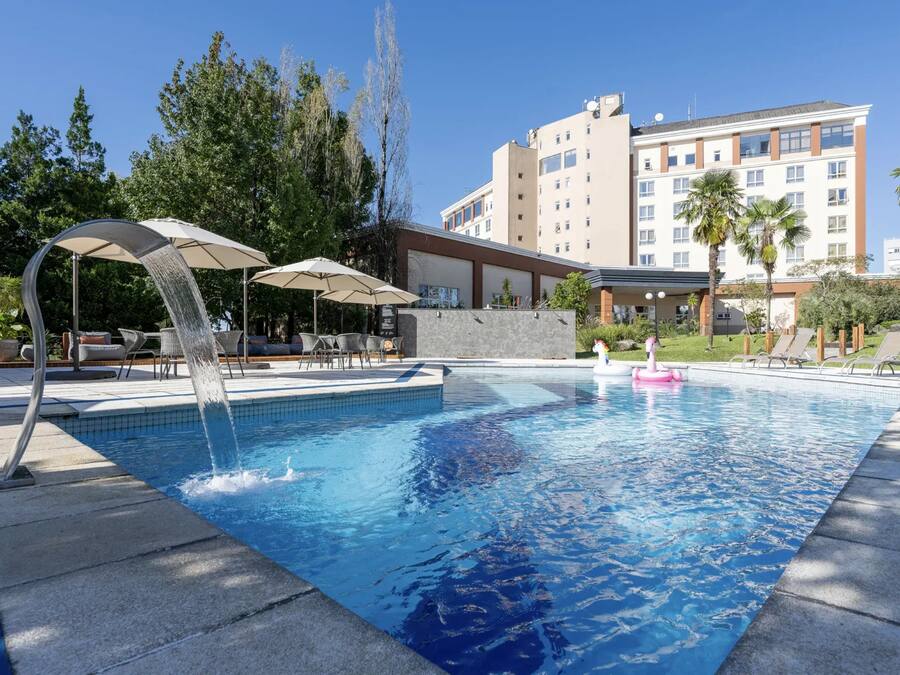 Indoor pool, outdoor pool