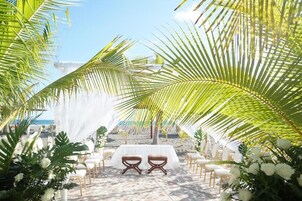 Área de bodas al aire libre