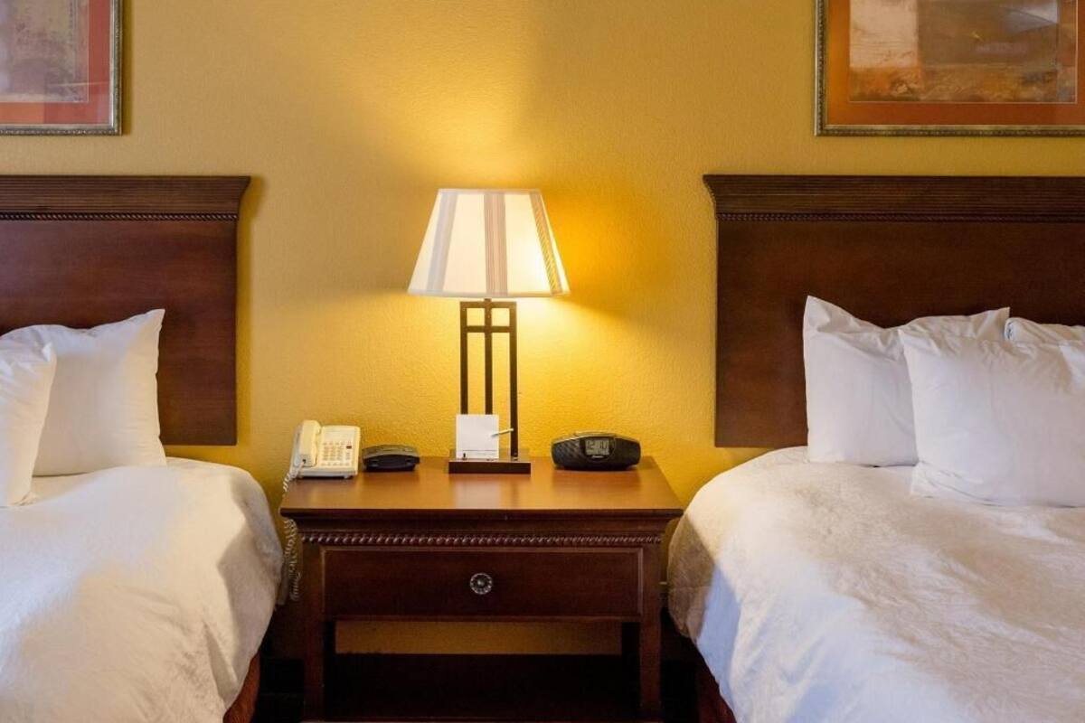 In-room safe, desk, laptop workspace, blackout curtains