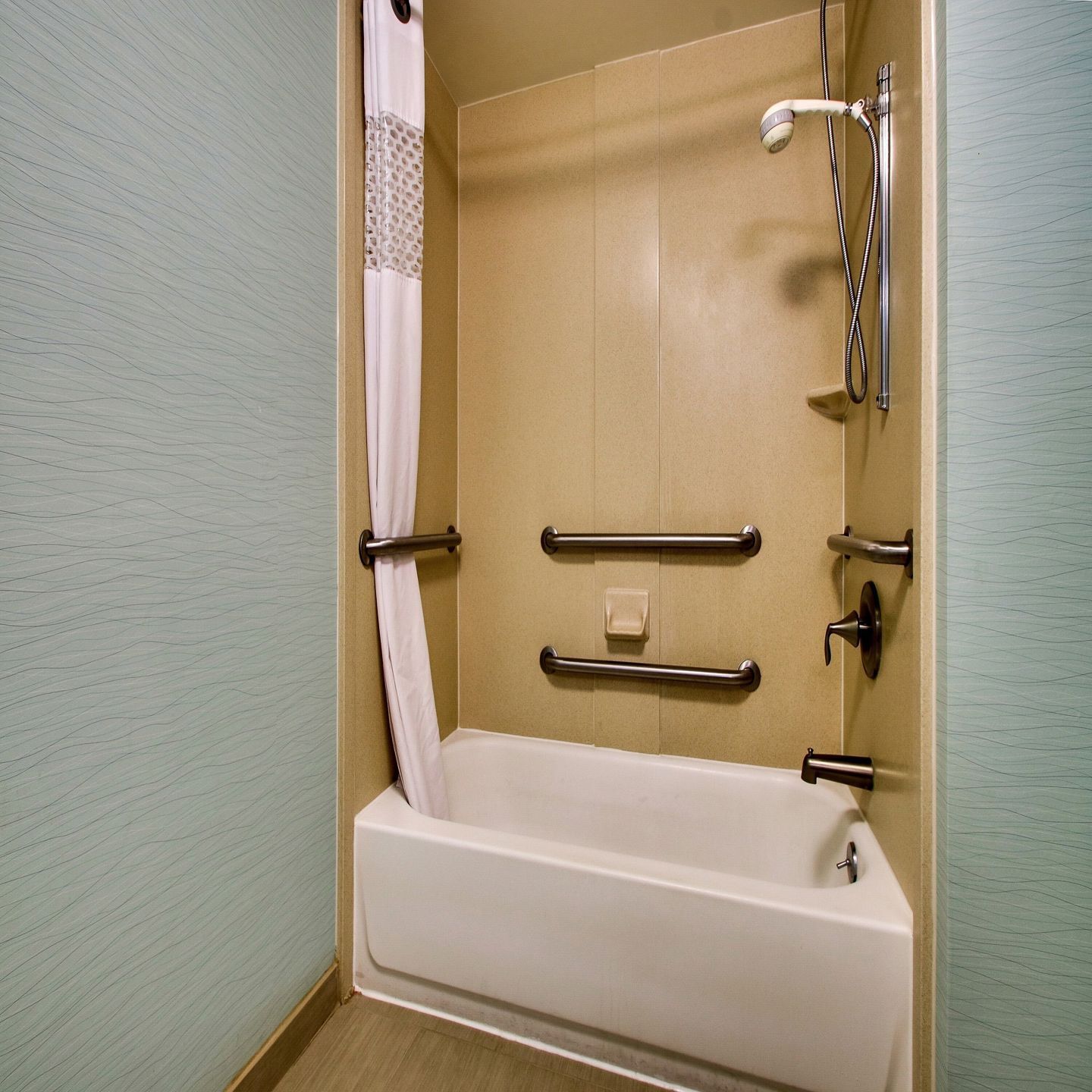 Bathroom | Hair dryer, towels