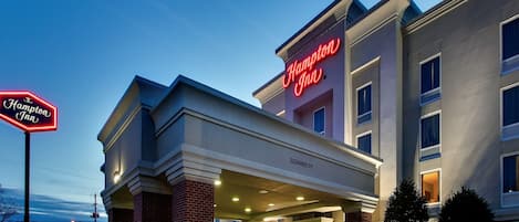 Front of property – evening/night