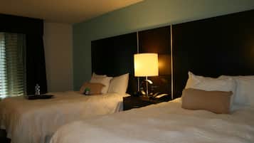 Room, 2 Queen Beds, Non Smoking | Iron/ironing board, free cribs/infant beds, free WiFi, bed sheets