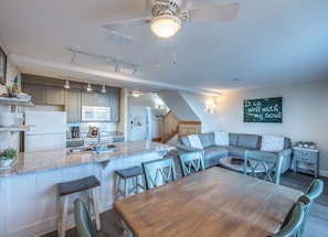 Villa, 3 Bedrooms, Ocean View | Private kitchen | Fridge, microwave, coffee/tea maker, toaster