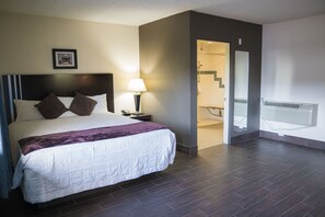 스탠다드 싱글룸, 퀸사이즈침대 1개, 장애인 지원 | 객실 내 금고, 책상, 노트북 작업 공간, 암막 커튼