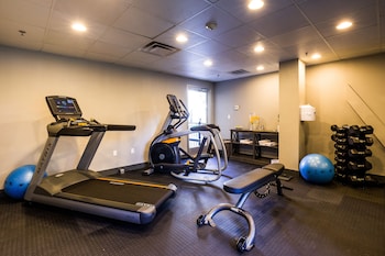 Fitness center at Hotel Ella