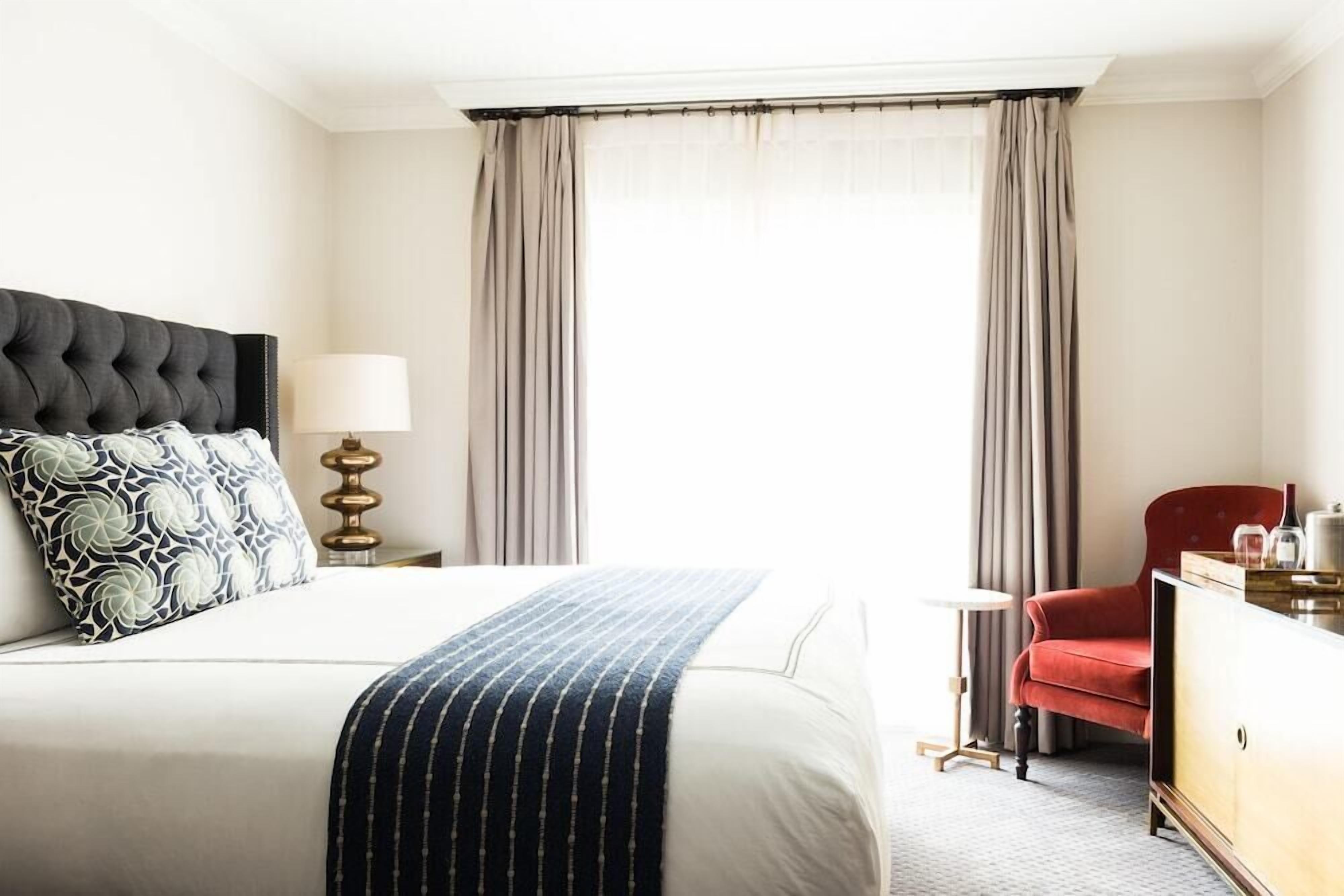 Egyptian cotton sheets, premium bedding, down comforters, in-room safe