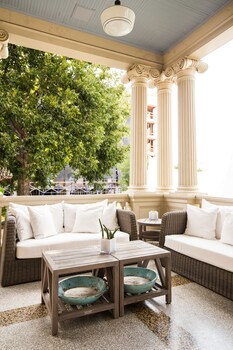 Patio, balcany or terrace at Hotel Ella