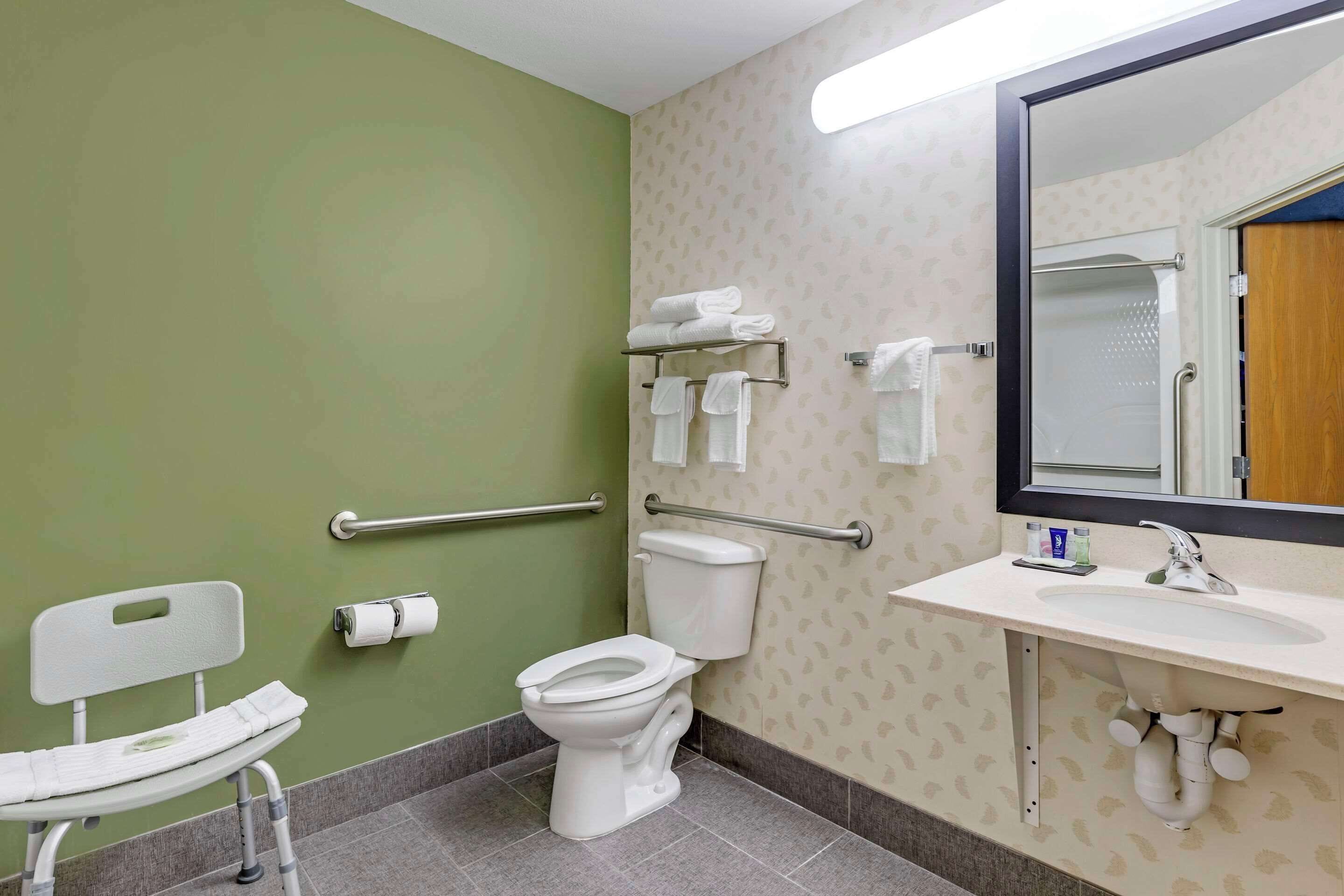 desk, laptop workspace, iron/ironing board, free wifi