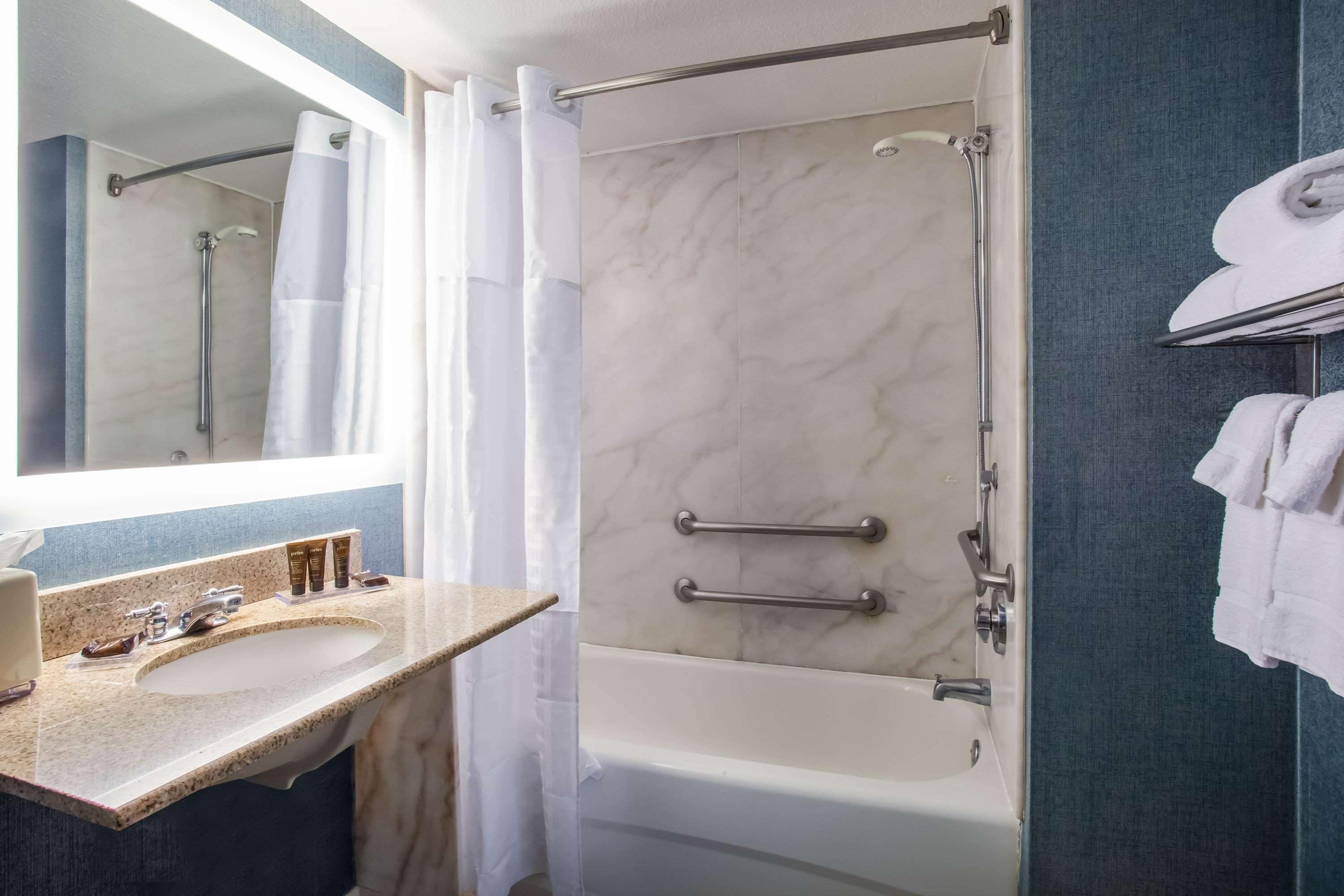 pillow-top beds, in-room safe, desk, blackout curtains