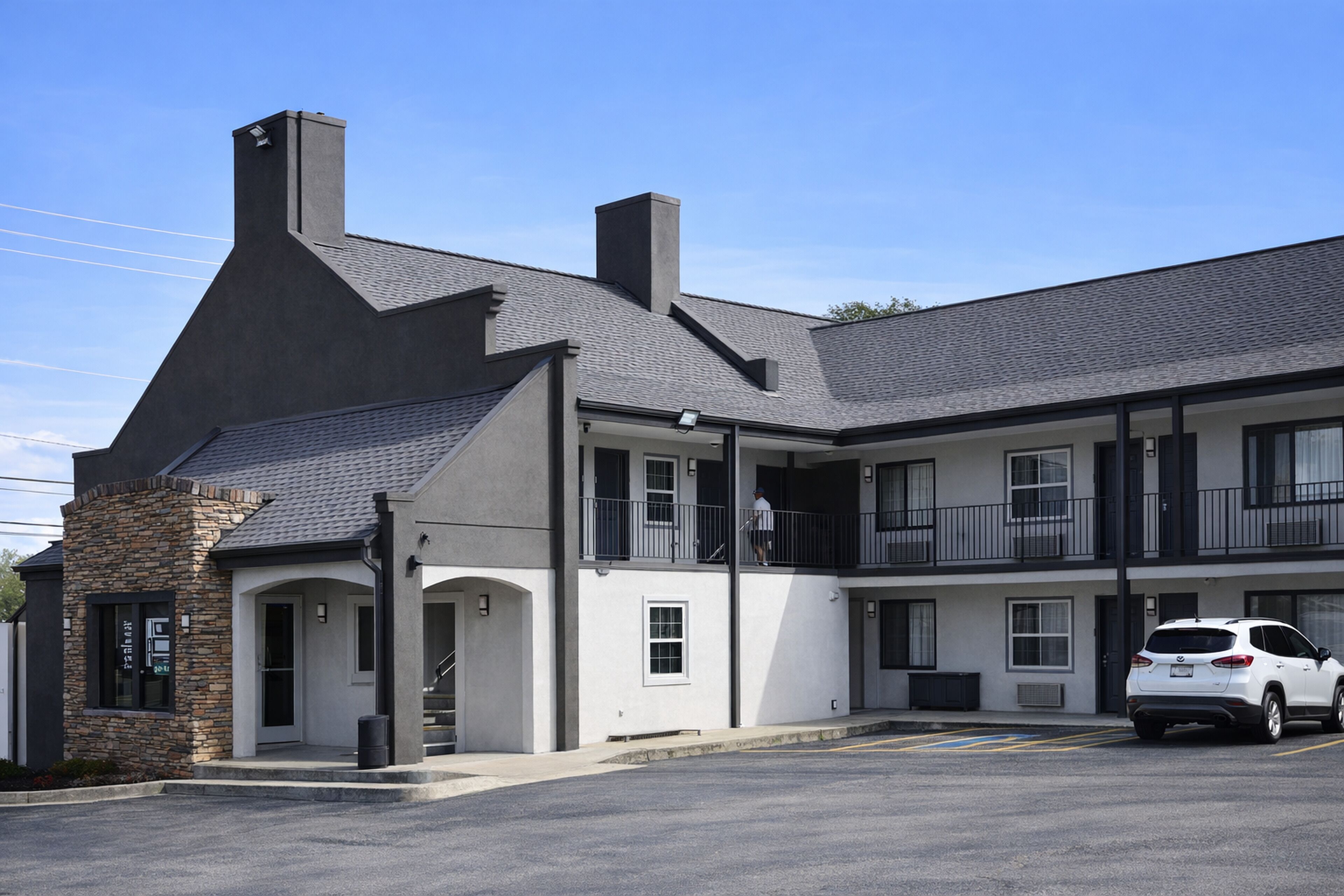 Fassade der Unterkunft