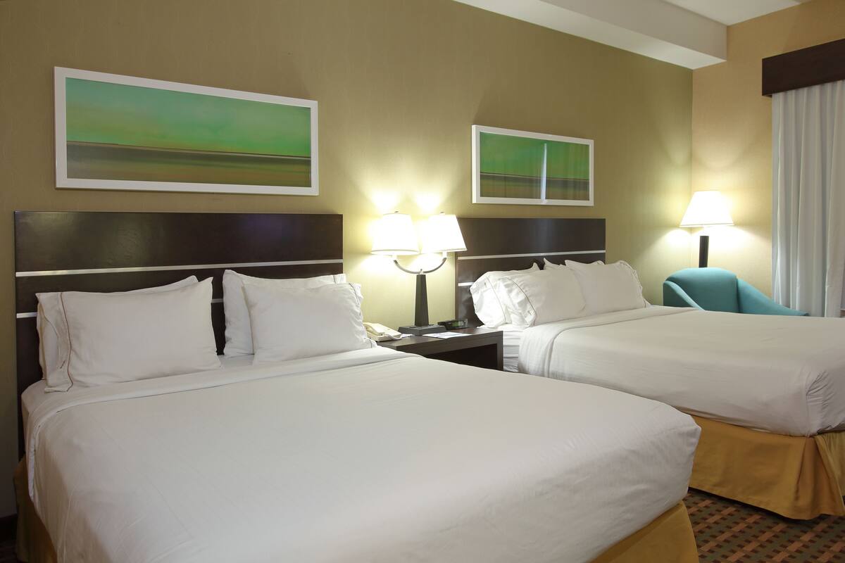 Standard Room, 2 Queen Beds | Desk, iron/ironing board, cribs (free), WiFi (free)