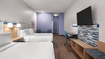1 bedroom, premium bedding, down comforters, in-room safe