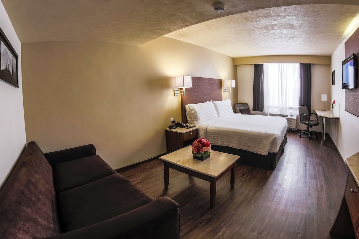 Premium Room, 1 King Bed | Premium bedding, Select Comfort beds, desk, blackout drapes