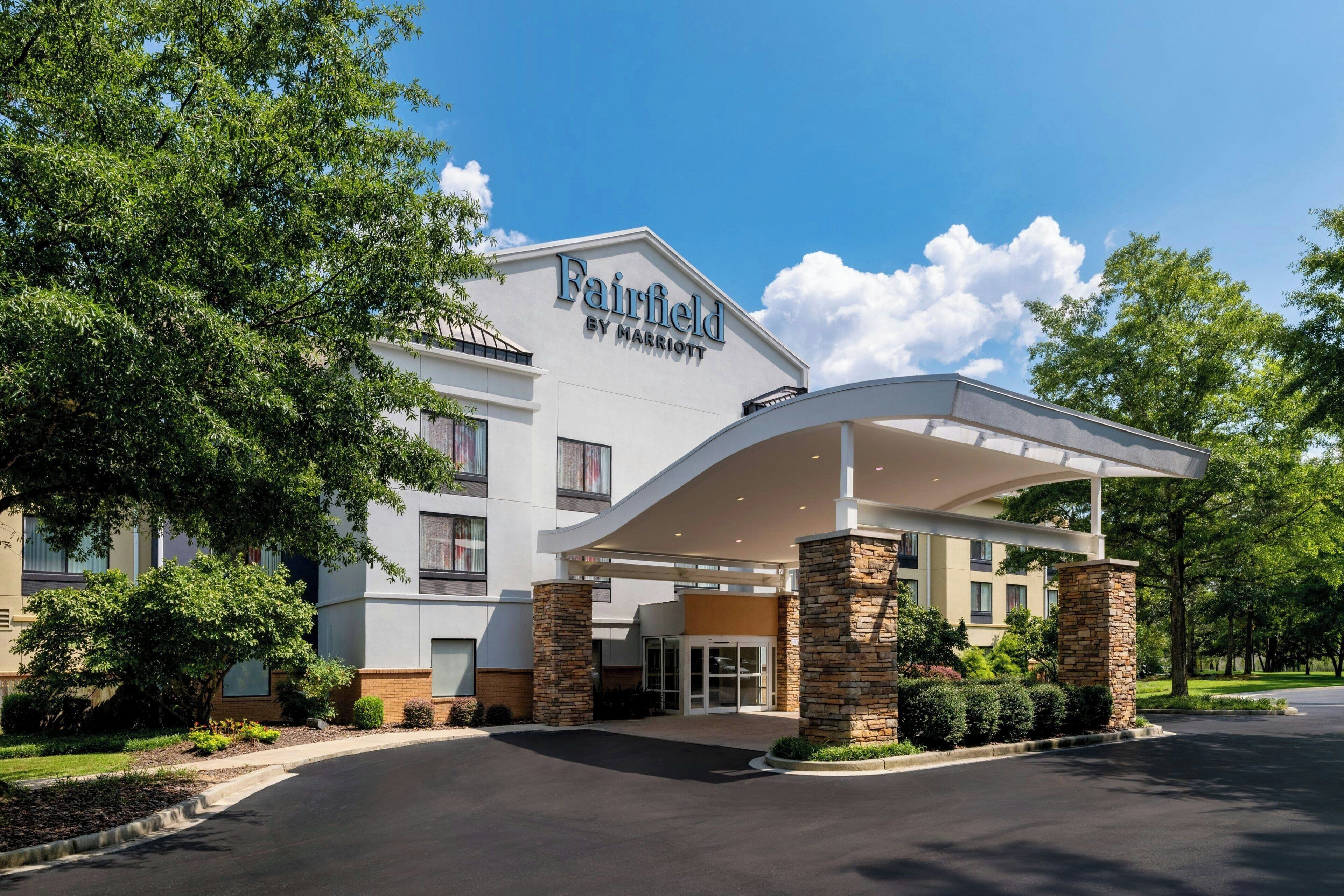 Blick von der Unterkunft