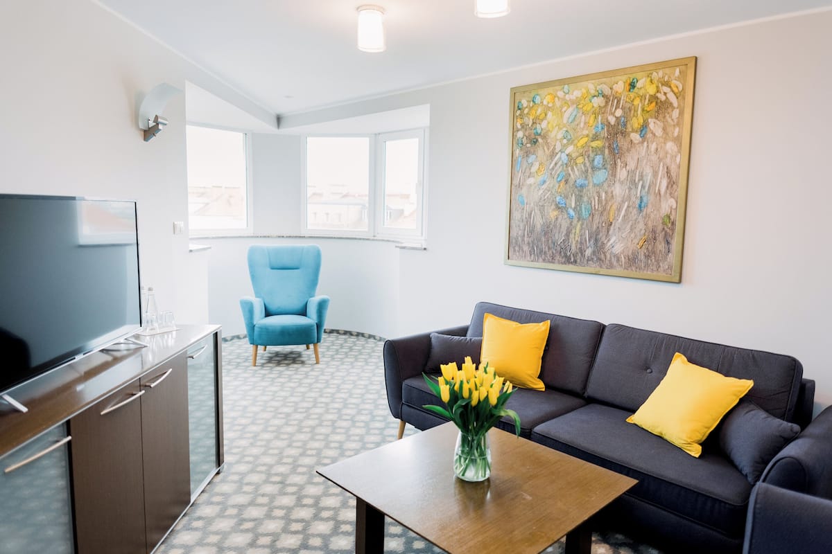 Suite | Minibar, Zimmersafe, Schreibtisch, kostenlose Babybetten