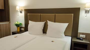 In-room safe, desk, iron/ironing board, free cots/infant beds