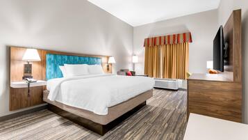 1 cama matrimonial grande, no fumadores | Caja de seguridad en la habitación y cortinas blackout