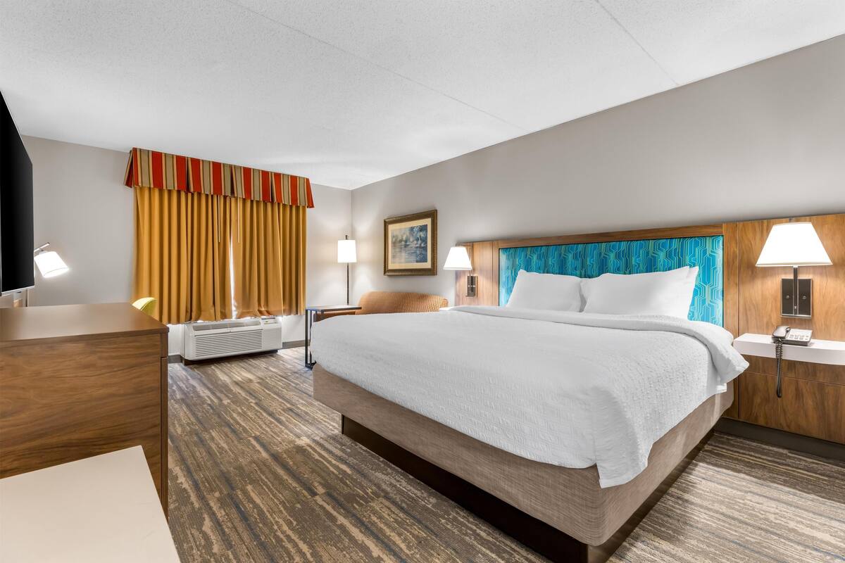 One king study sofa non smoking | In-room safe, blackout drapes, iron/ironing board