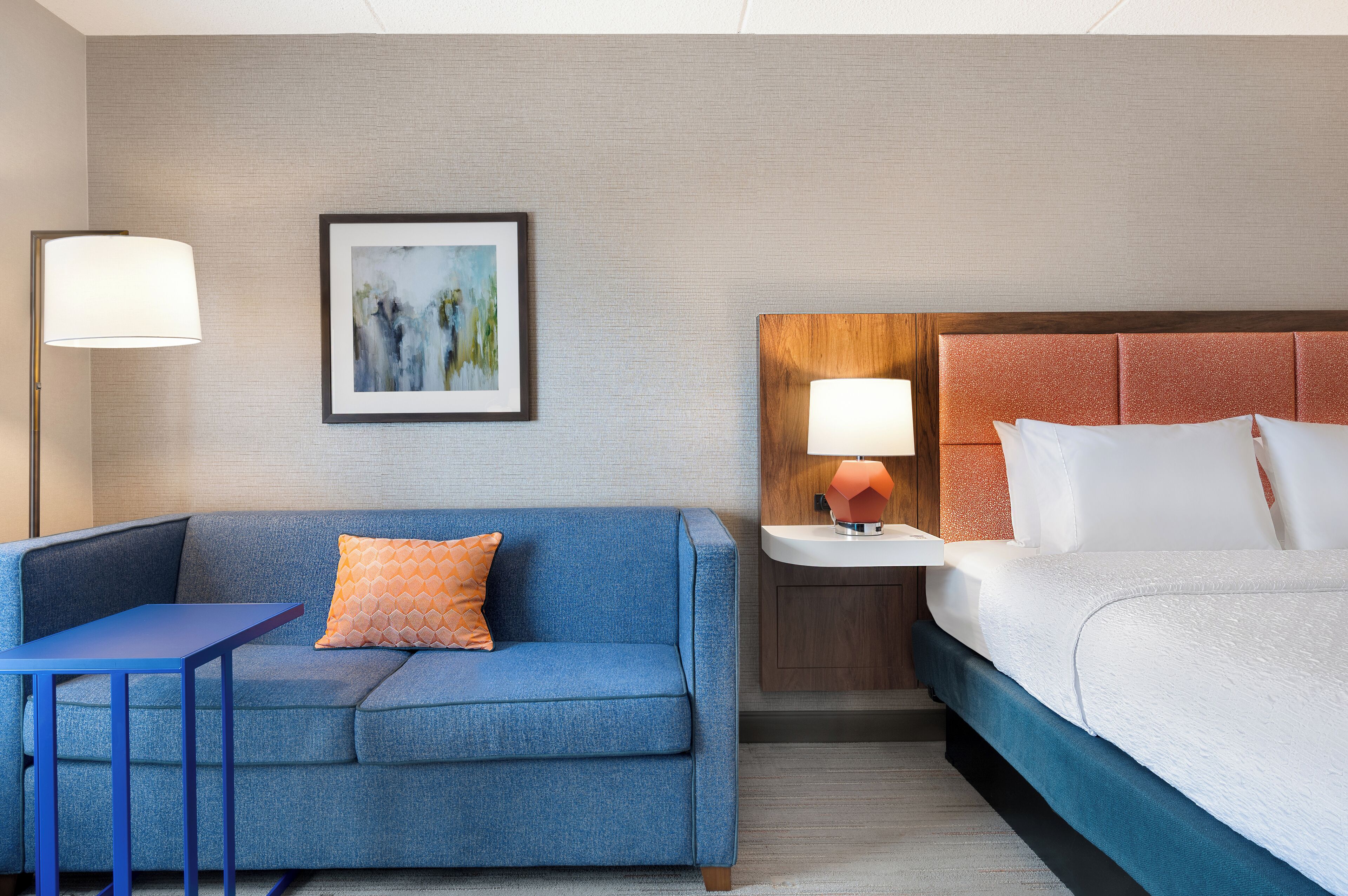 one king study sofabed non smoking | desk, blackout curtains, iron/ironing board, free wifi