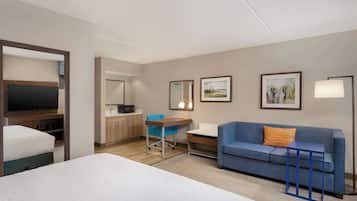 Suite, 1 cama de matrimonio grande, No fumadores | Minibar