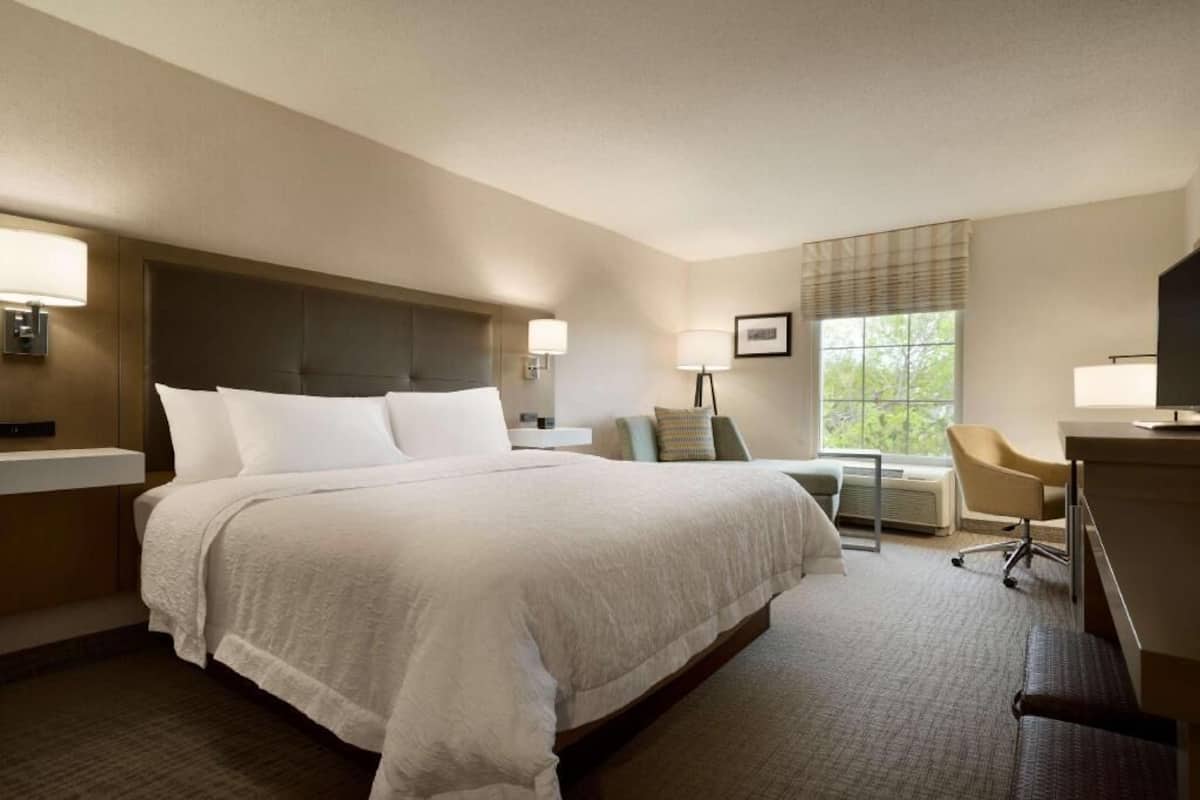Ropa de cama de alta calidad y minibar