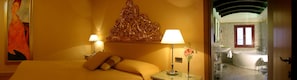 Hypo-allergenic bedding, down comforters, minibar, in-room safe