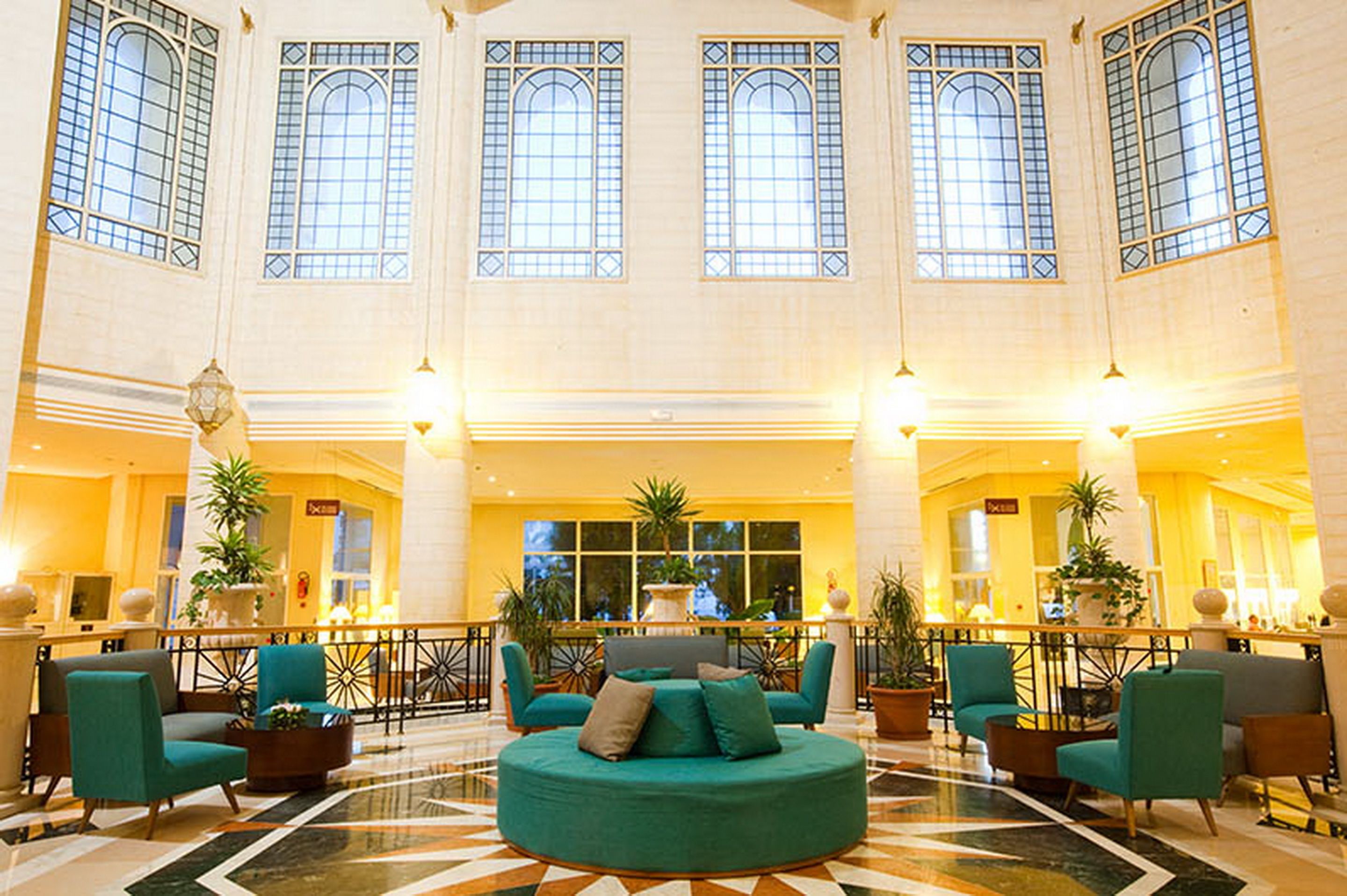 Zona de estar del vestíbulo