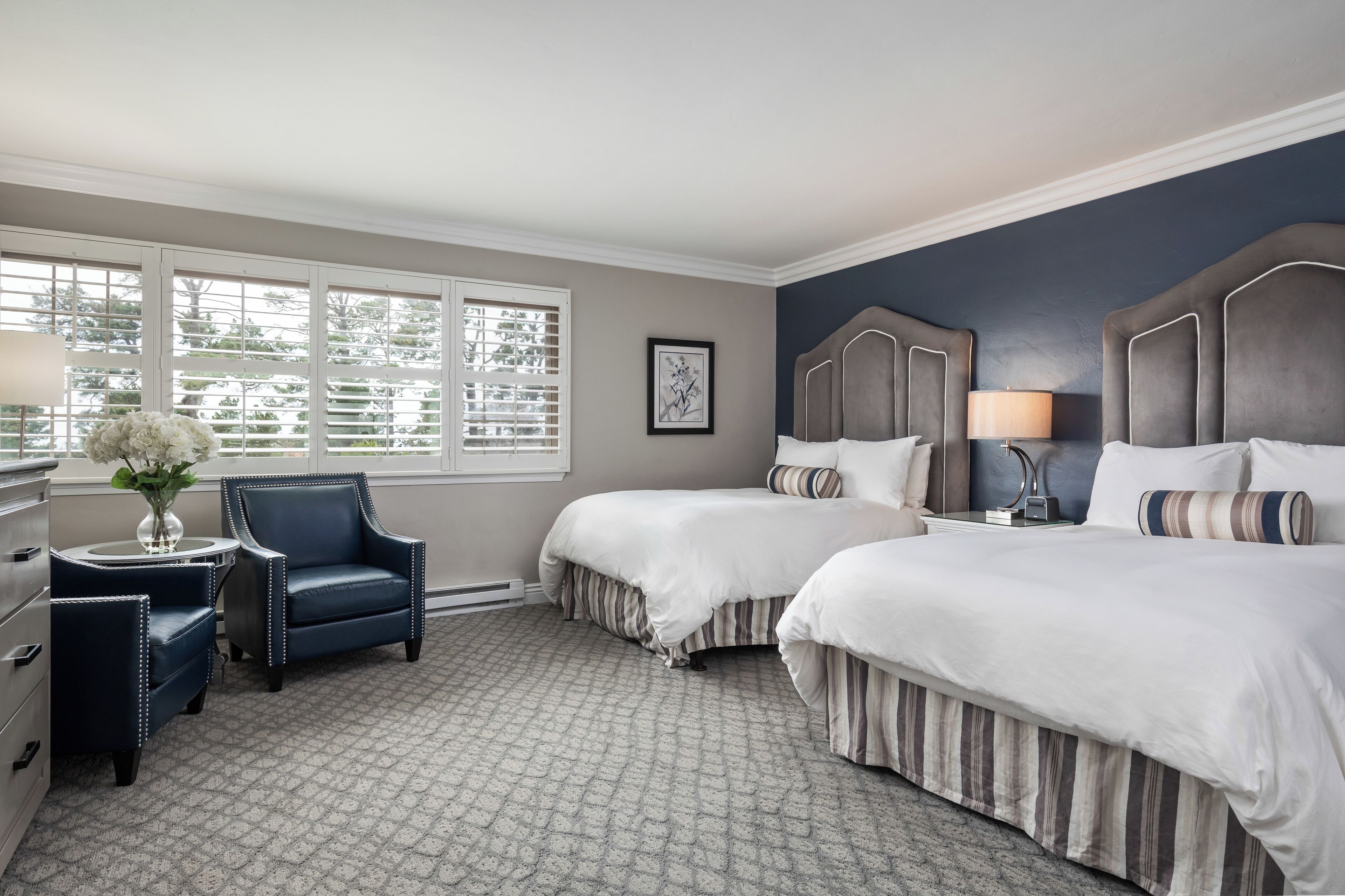 standard room, 2 double beds | hypo-allergenic bedding, in-room safe, iron/ironing board, free wifi