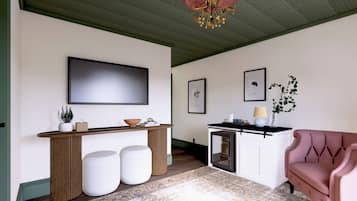 Suite Deluxe, 1 grand lit | Coin séjour