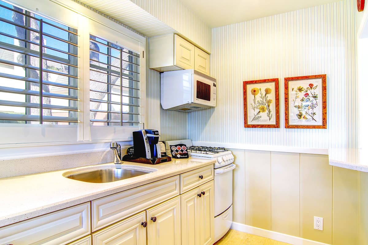 deluxe suite, 1 king bed, kitchen | premium bedding, desk, iron/ironing board, free wifi