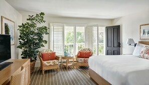 Pillow-top beds, minibar, in-room safe, desk