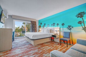 Deluxe Room, 1 King Bed with Sofa bed | Desk, laptop workspace, blackout drapes, iron/ironing board - Avania Inn of Santa Barbara (Santa Barbara)