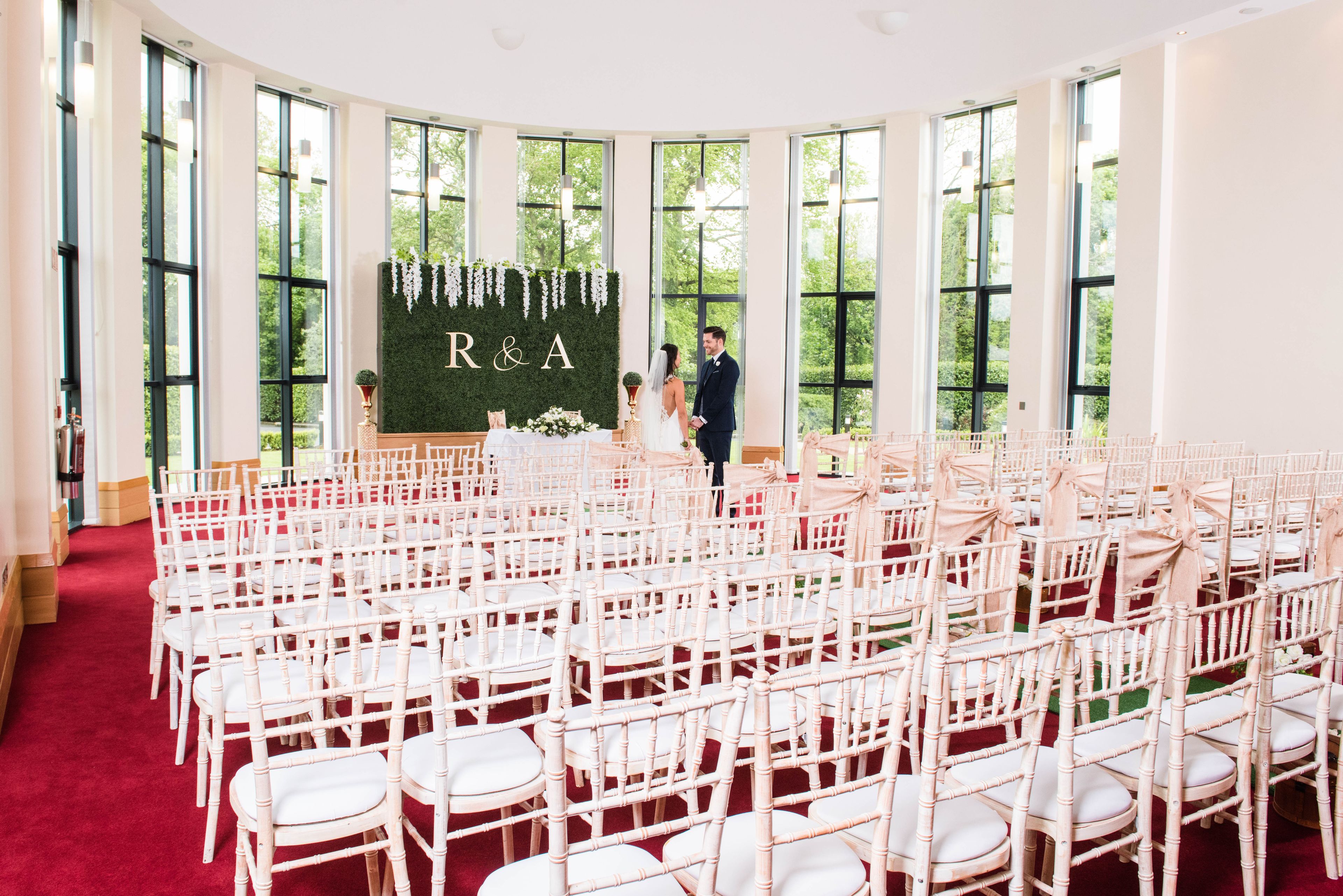 indoor wedding
