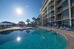 Seasonal outdoor pool