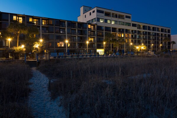 Front of property - evening/night