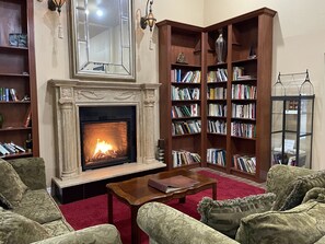Lobby sitting area - Old Alcohol Plant Hotel (Port Hadlock)