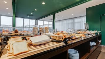 Daily buffet breakfast (EUR 10 per person)