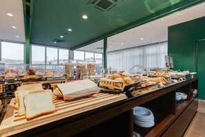 Daily buffet breakfast (EUR 10 per person)