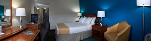 In-room safe, desk, blackout curtains, iron/ironing board