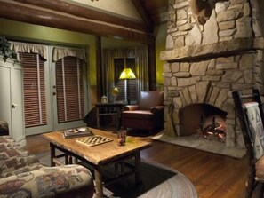 TV, DVD player, pay movies