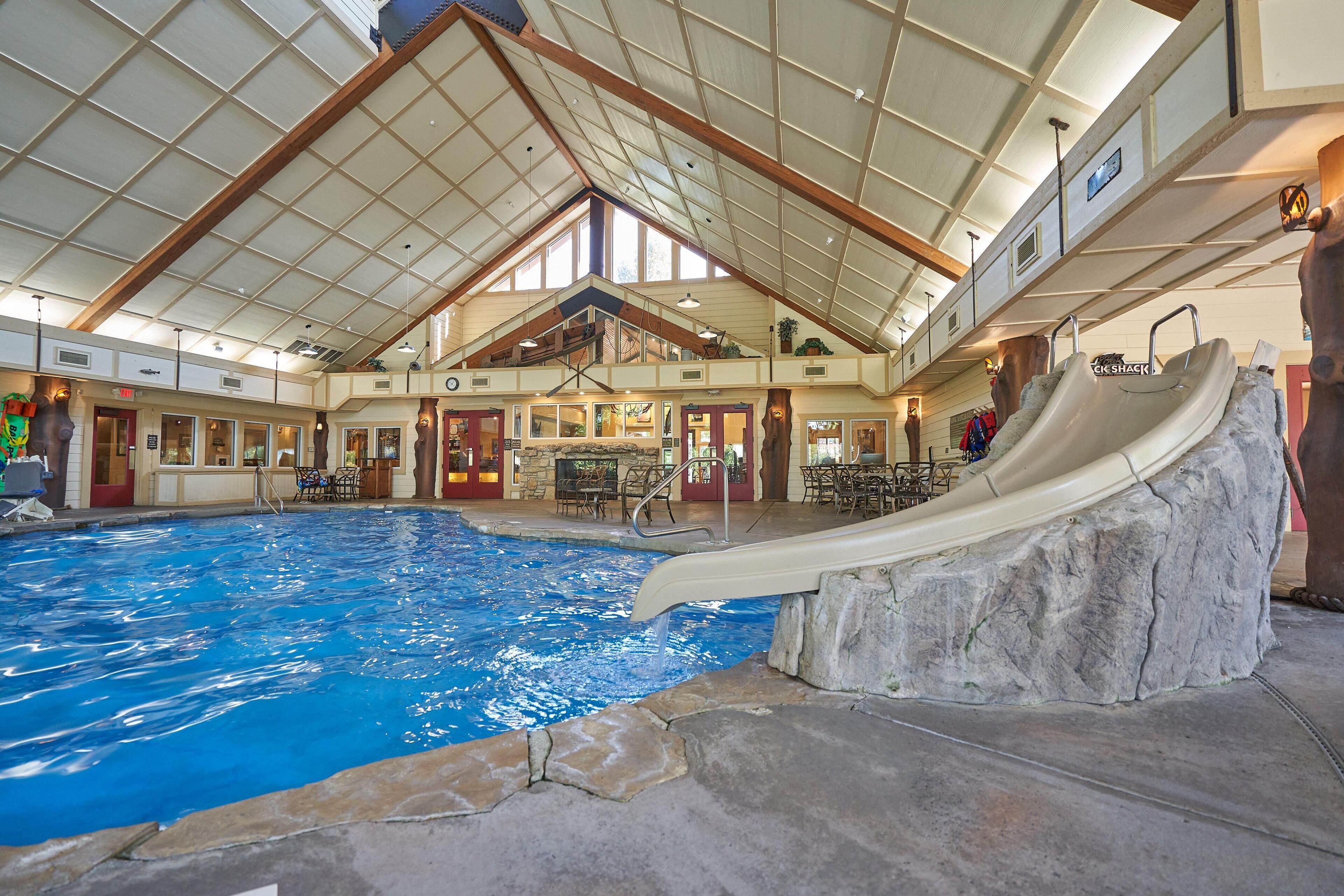 Indoor pool, outdoor pool