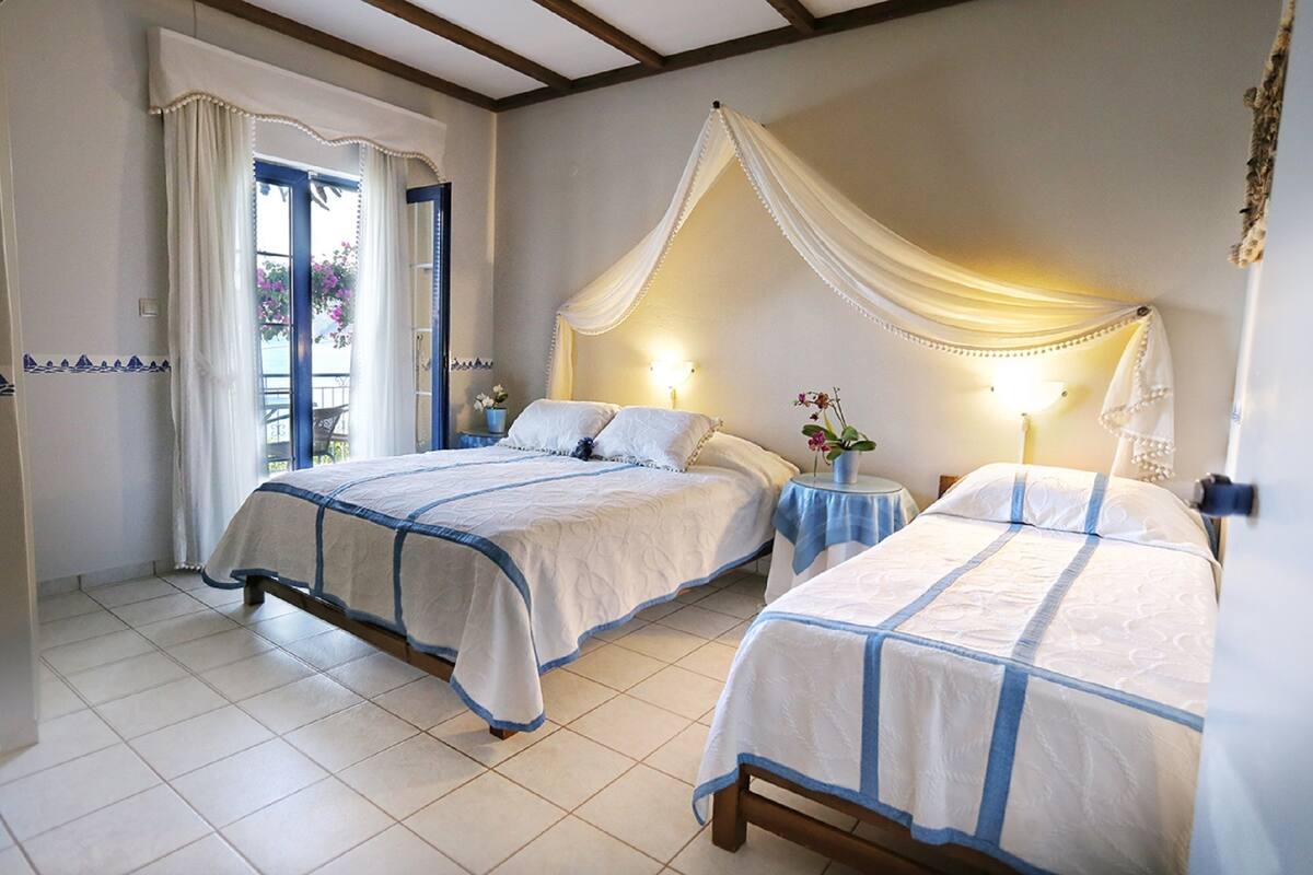 Triple Room | Pemandangan taman