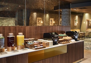Daily buffet breakfast (GBP 15 per person)