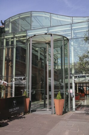 Majoituspaikan julkisivu