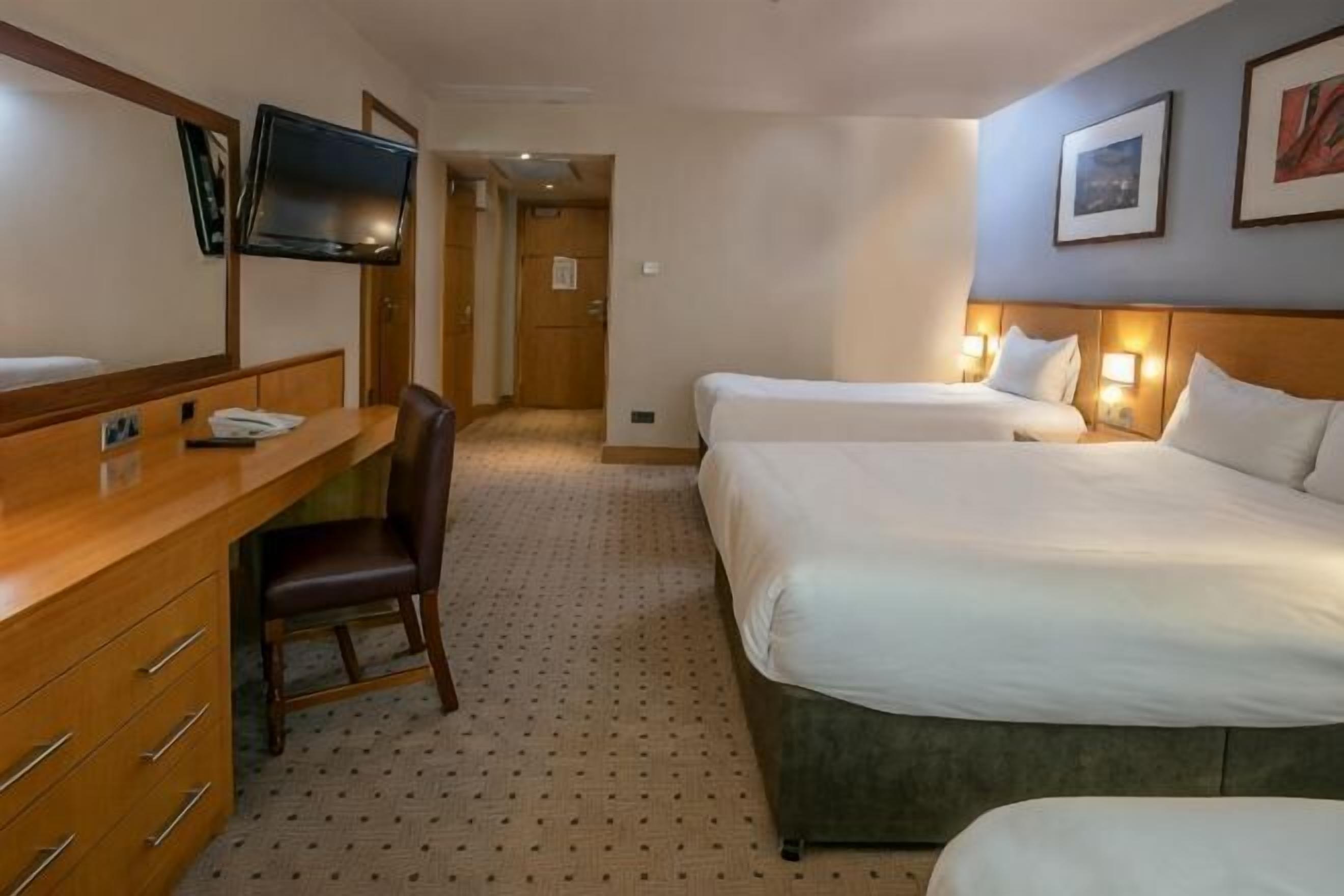Pillow-top beds, in-room safe, desk, iron/ironing board
