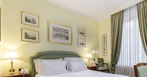 Flexible Room (Room Change) | In-room safe, soundproofing, free WiFi, bed sheets - Residenza Paolo VI (Rome)