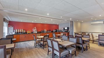 Free daily full breakfast