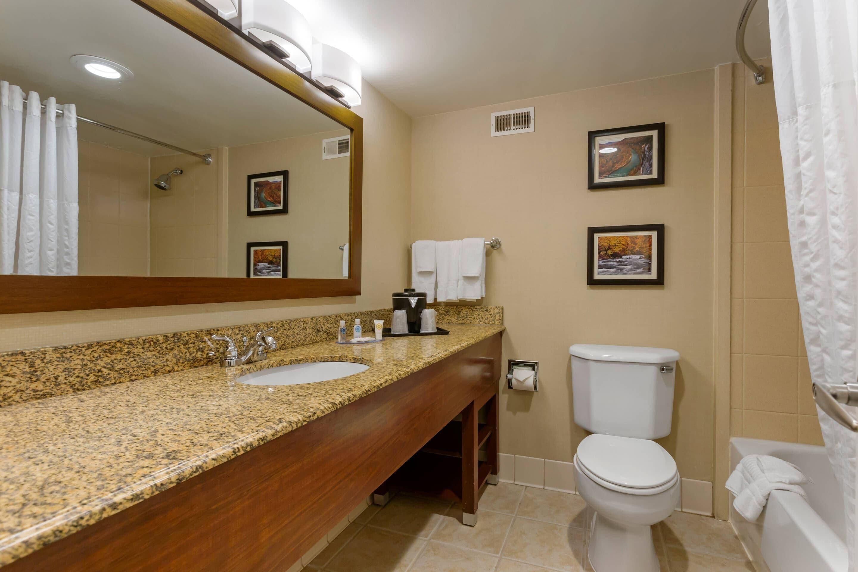 1 bedroom, premium bedding, down duvets, desk