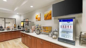 Free buffet breakfast