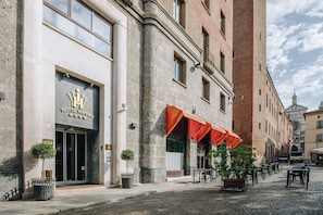 Façade de l’hébergement